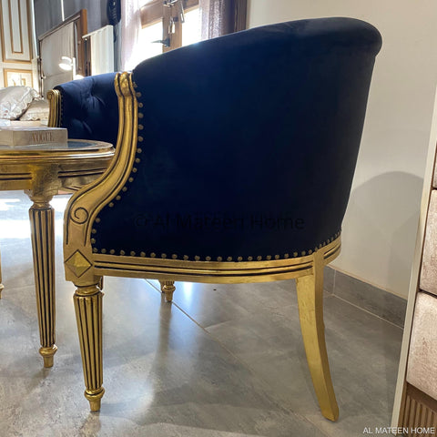 diamond-gold-leaf-bedroom-chair-set-4- AL-Mateen Home