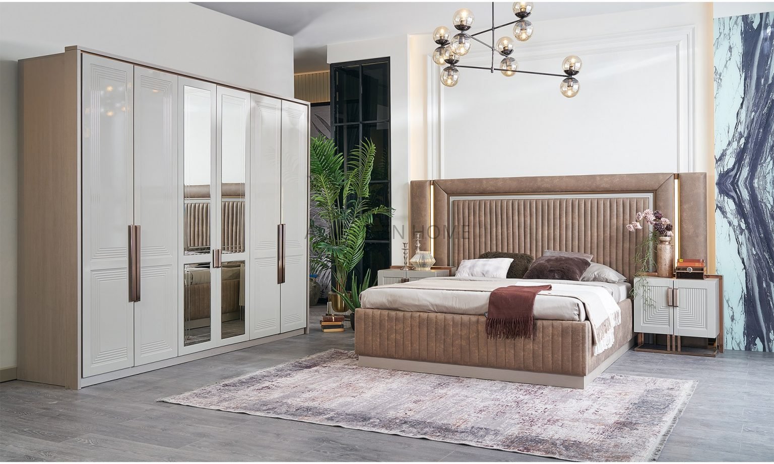 turkish-moon-bedroom-set-with-king-size-bed-dresser-wardrobe-and-side-tables-3- AL-Mateen Home